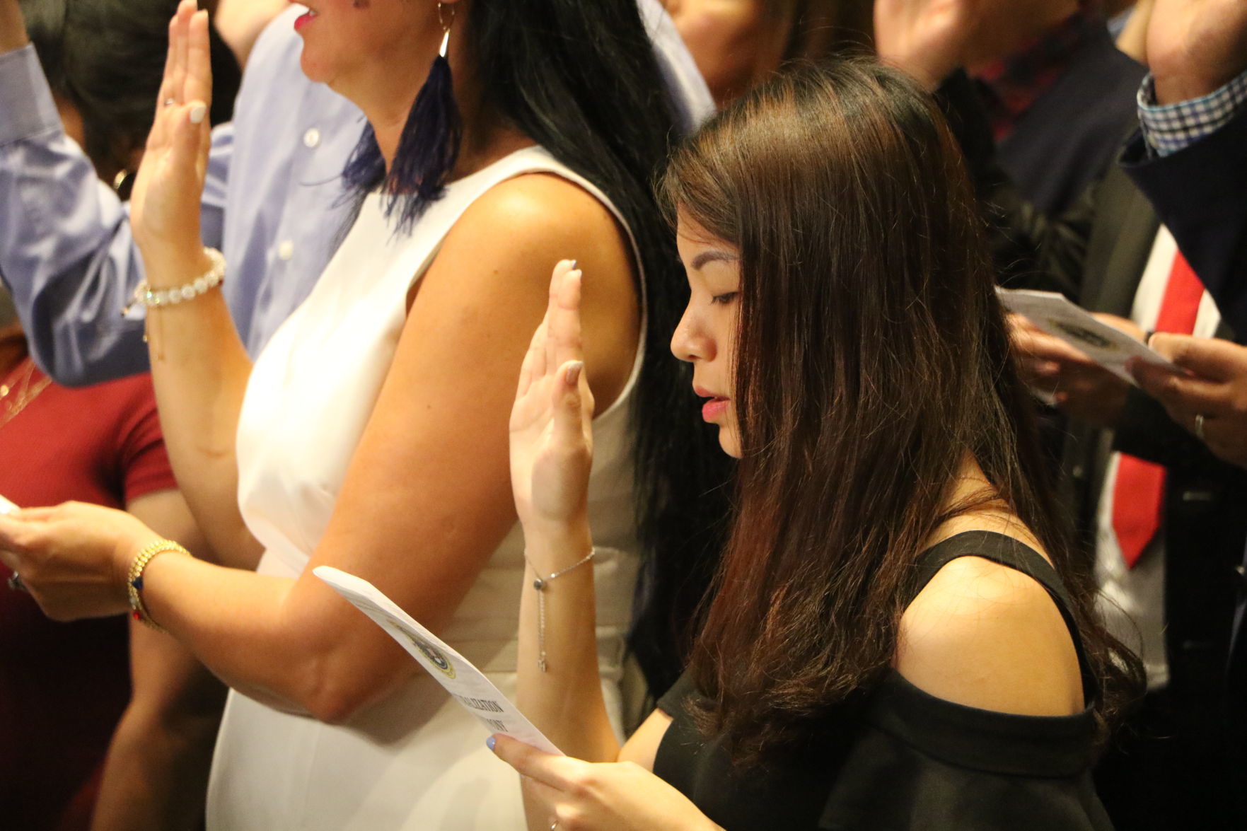 Naturalization ceremony